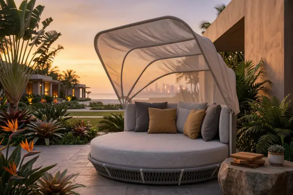 luxury resort daybed furniture