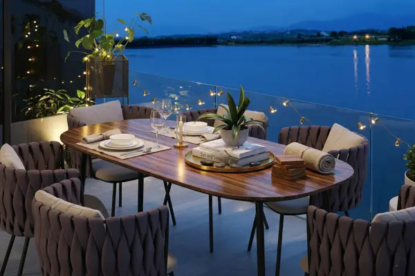 resort outdoor dining furniture