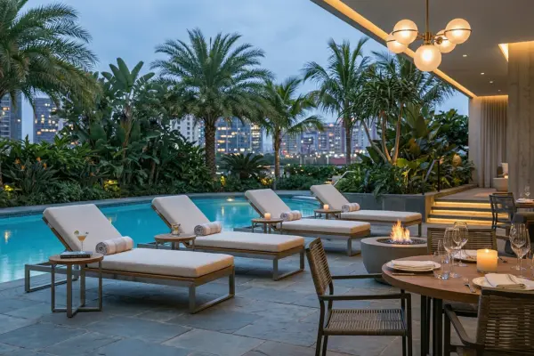 Resort furniture project by Craftnika