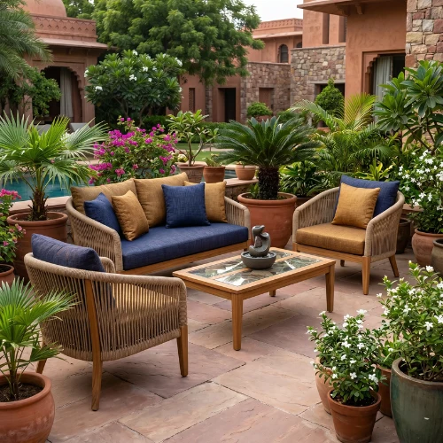 Craftnika Kashi resort furniture set.
