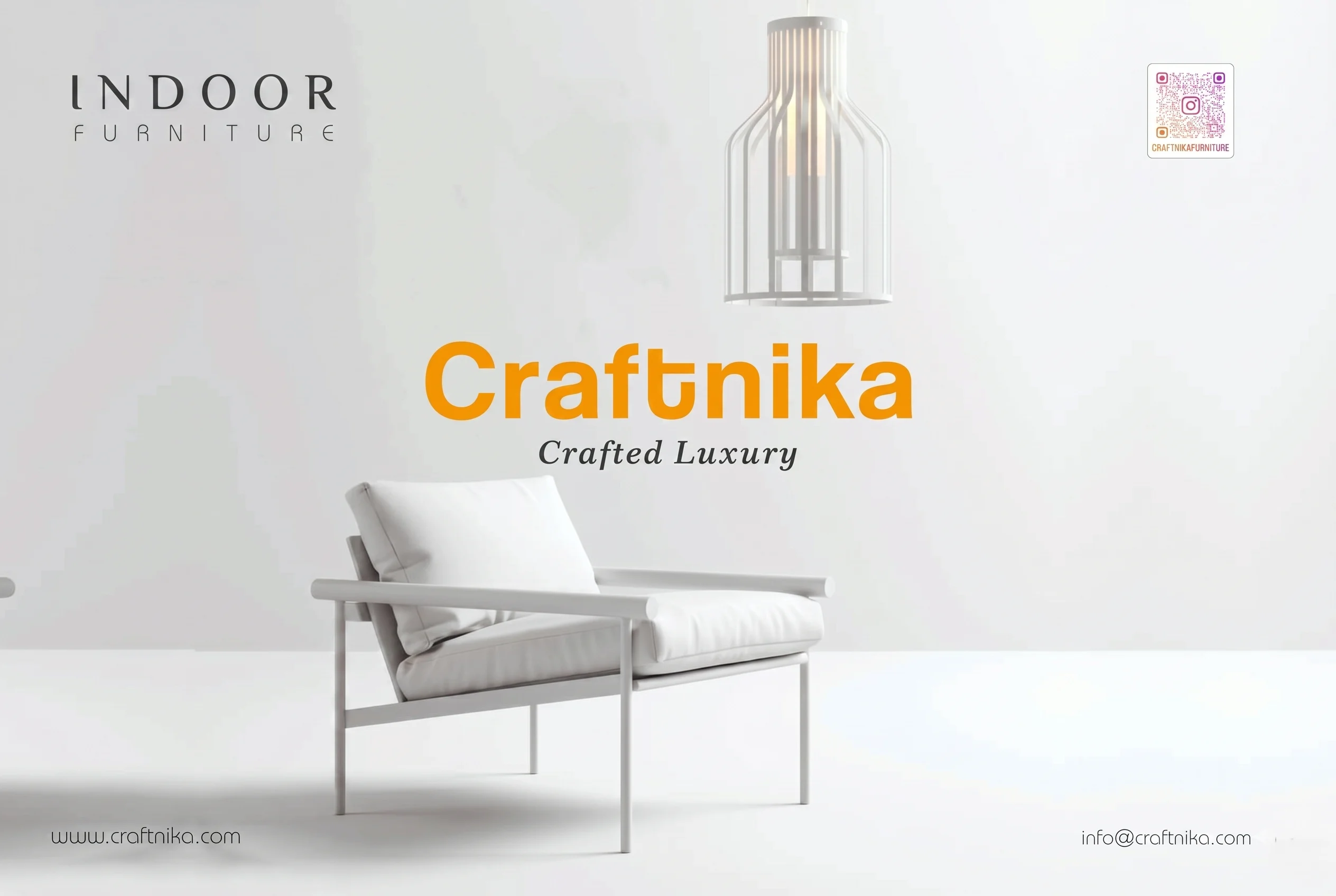 Download Craftnika indoor furniture catalogue PDF for modern and custom furniture collections