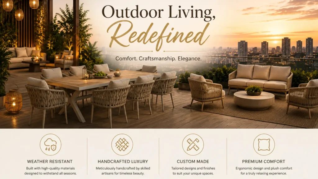 10 stunning terrace furniture ideas for flats & penthouses