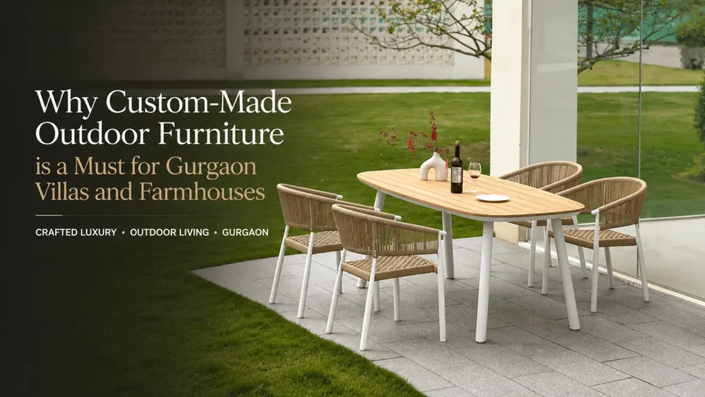 Premium custom made outdoor furniture villas