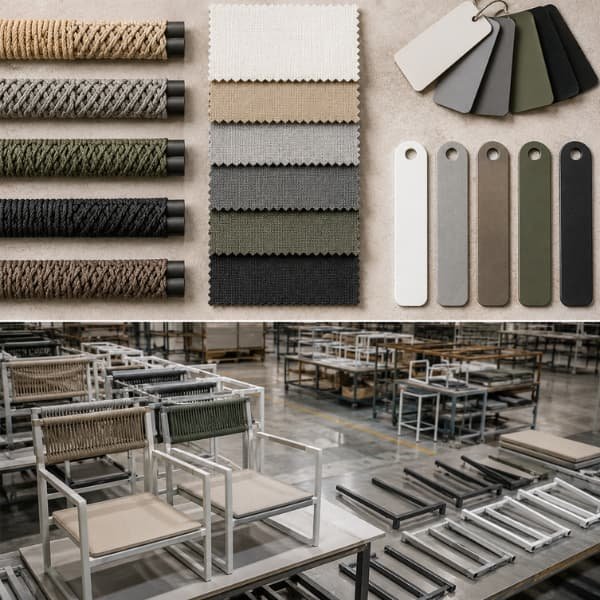 Custom HDPE wicker outdoor cafe furniture manufacturers in India