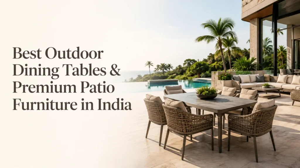 best outdoor dining tables 2026 in india