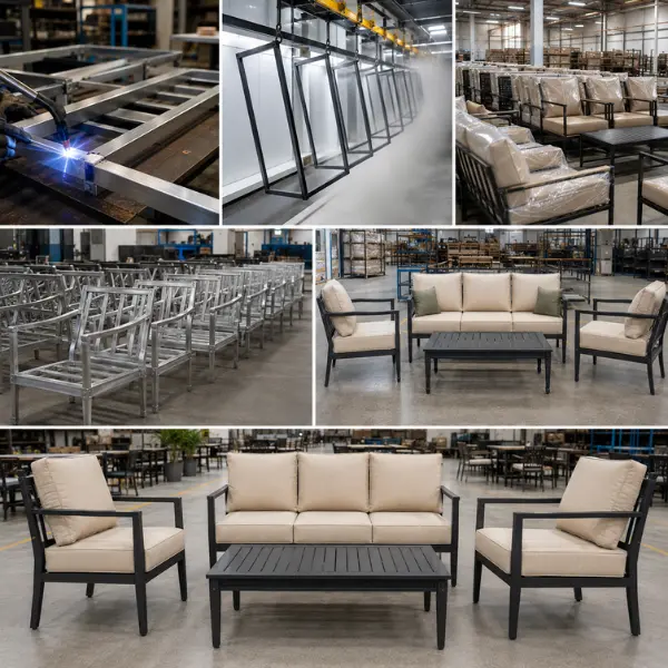 Manufacturing rust-proof marine-grade aluminium heritage furniture for Jaipur hotels