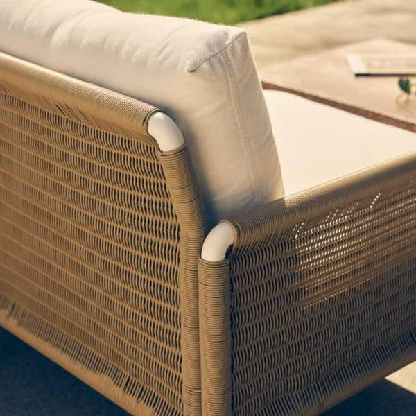 Custom outdoor seating rope weave chairs for terrace in GK & Defence Colony Delhi
