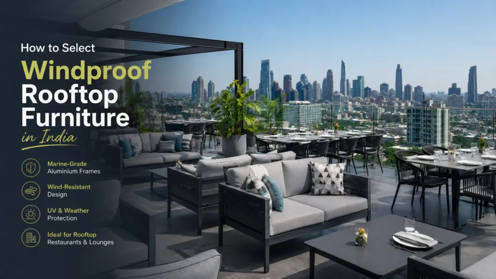 How To Select Windproof Rooftop Furniture In India