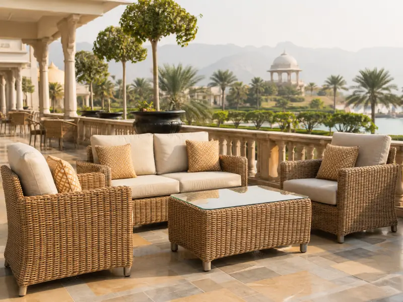 Luxury Resort Terrace Furniture Set