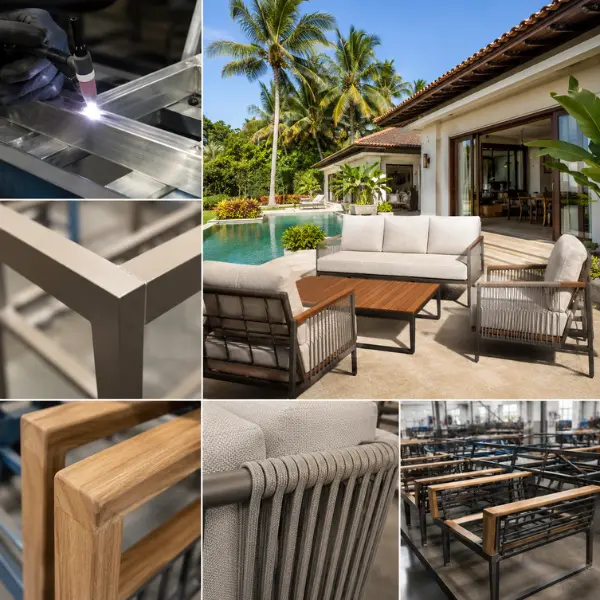 Luxury Teak Patio Furniture Assagao