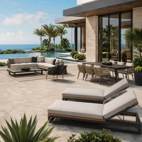 Synthetic PE Rattan Outdoor Sofa Sets for Patios