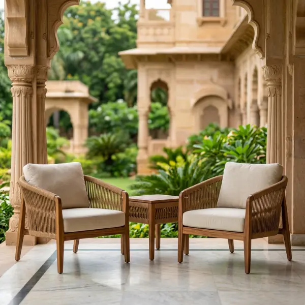 B2B boutique hotel furniture suppliers providing factory-direct bespoke outdoor seating.