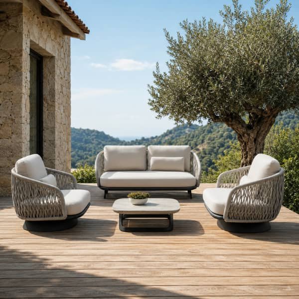 Commercial grade seating solutions for resorts and hotels looking to buy outdoor furniture in bulk.