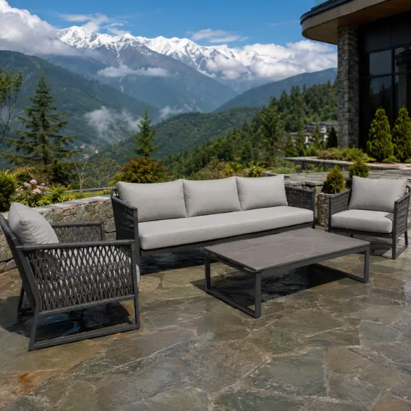 Custom marine-grade aluminium hotel furniture for boutique properties in Gangtok