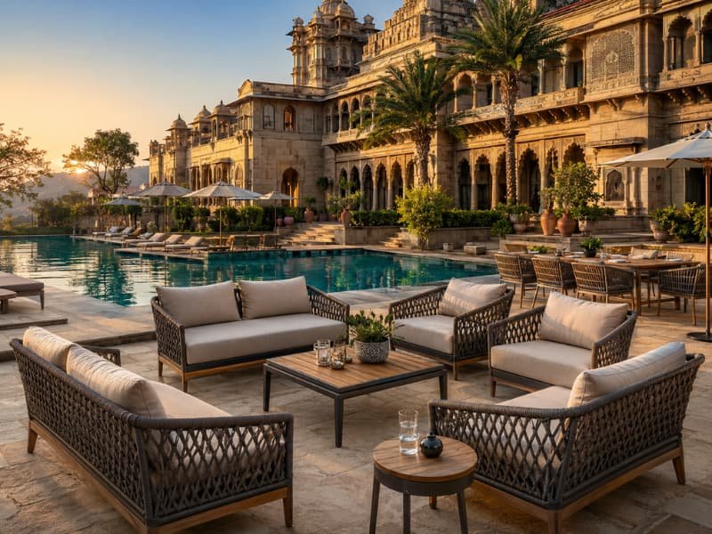 Hotel Resort Outdoor Furniture Indore