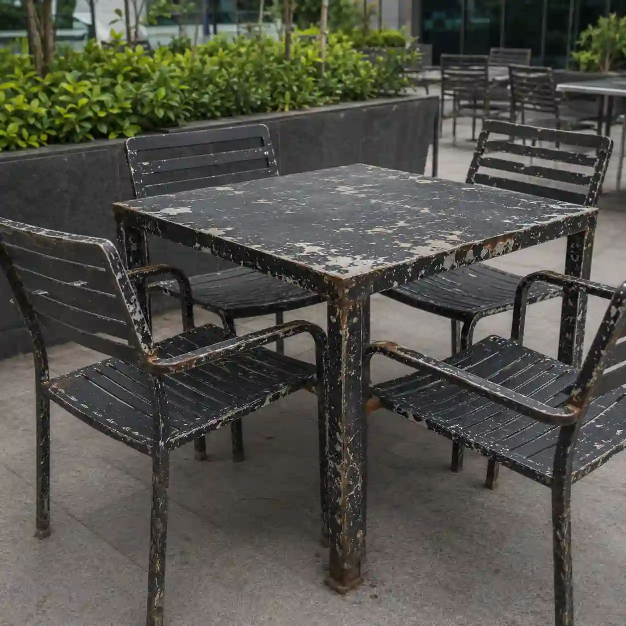 Luxury outdoor seating arrangements for homes along the ECR coastline