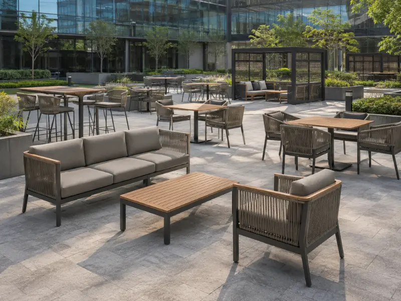 Office Park Outdoor Seating Suppliers Chandigarh