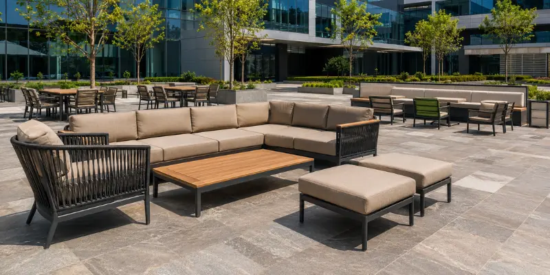 Office Park Outdoor Seating Suppliers Chandigarh