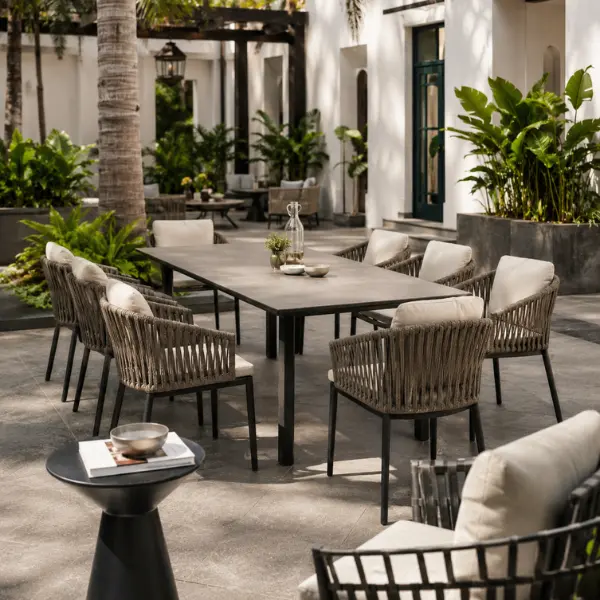 Premium outdoor furniture for hotels and cafes supplied directly to Pondicherry.