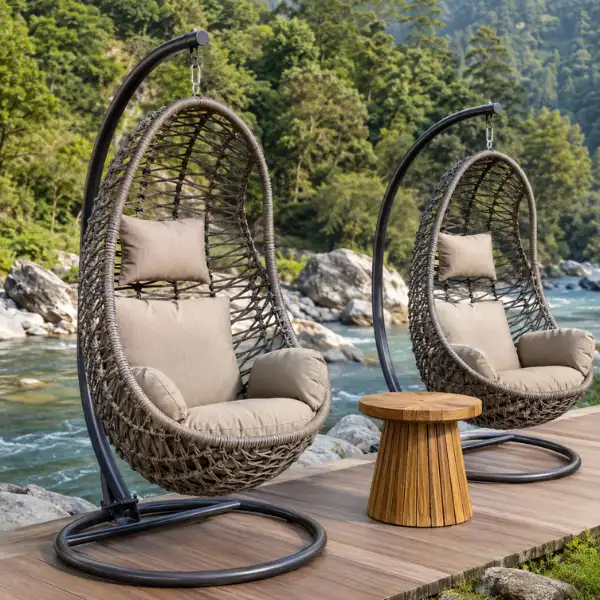 Premium riverside camp furniture wholesale Dehradun supplying rust-proof seating.