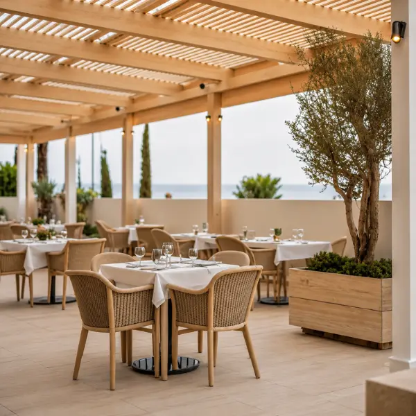 Wholesale commercial patio seating manufactured by top restaurant outdoor furniture suppliers.