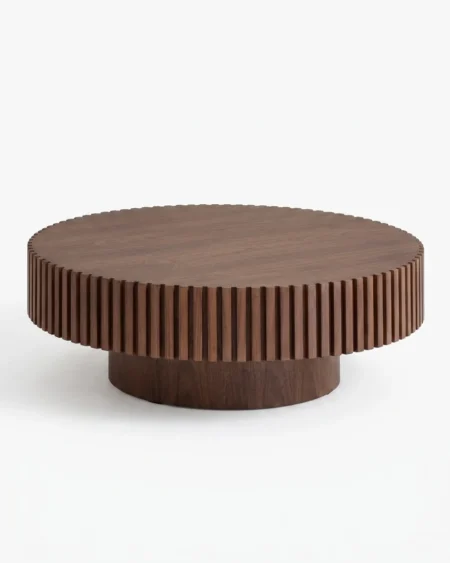 Premium custom made Art Deco Teak Wood Center Table with factory direct pricing