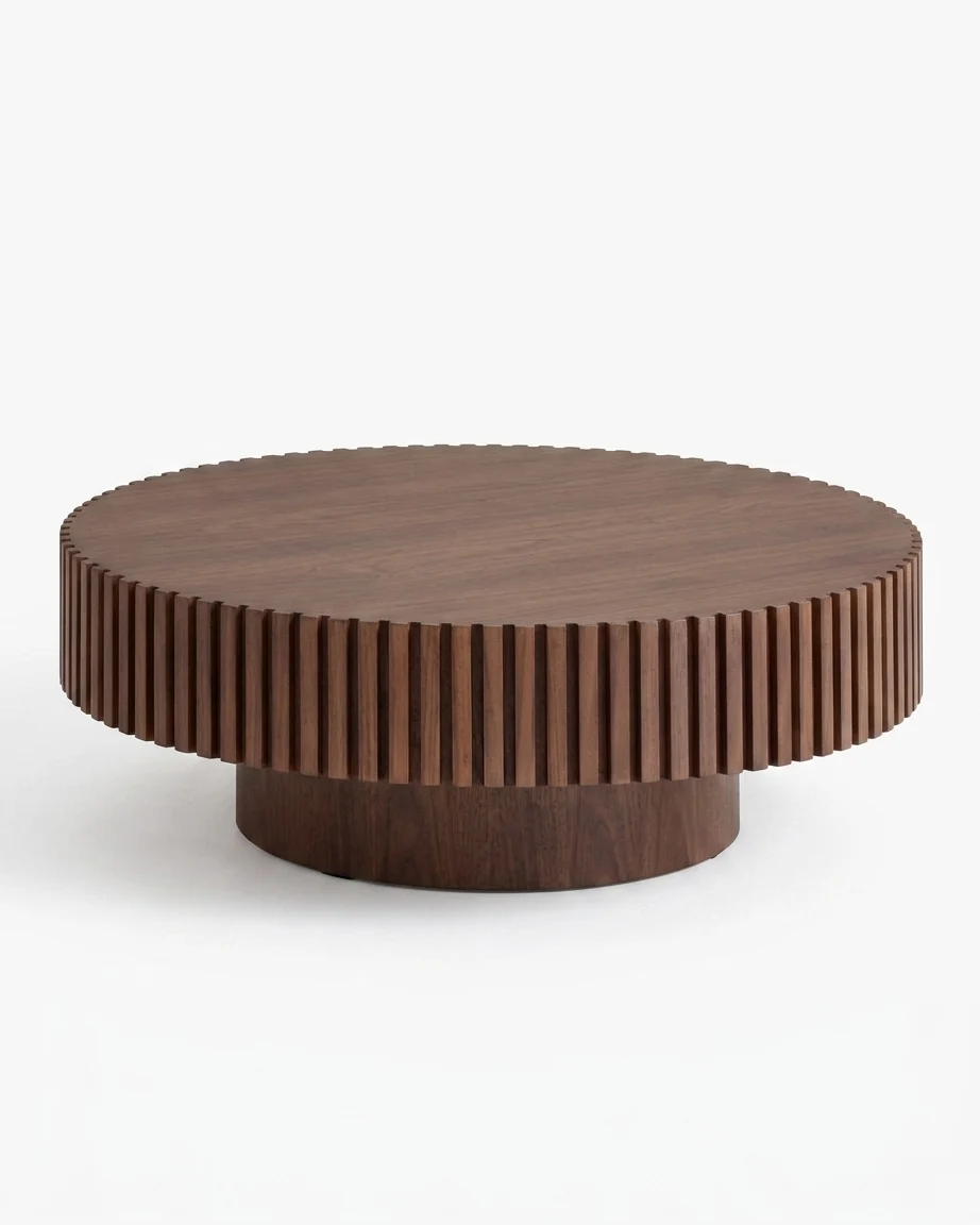 Premium custom made Art Deco Teak Wood Center Table with factory direct pricing