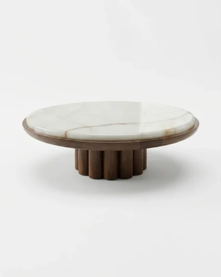 Premium custom made Coastal Marina Round Center Table with factory direct pricing