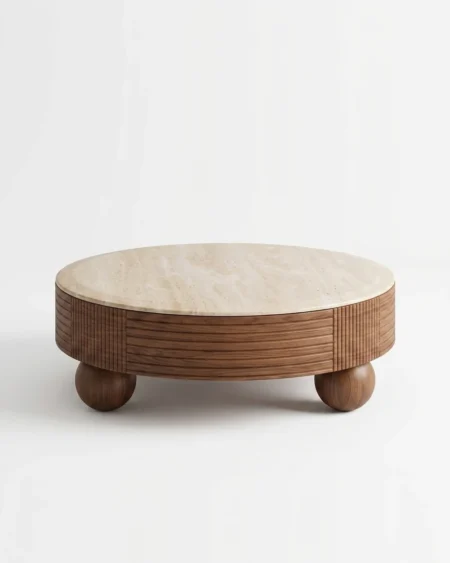 Premium custom made Colonial Teak Wood Center Table with factory direct pricing