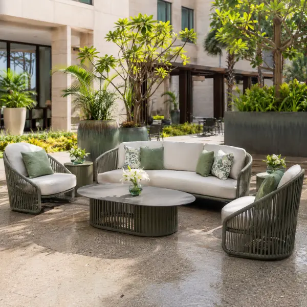 Commercial grade outdoor seating and tables for cafes in Raipur