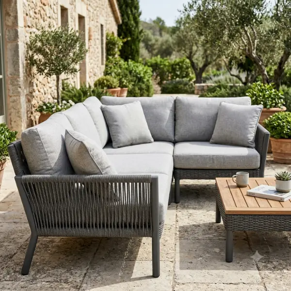 Custom-made garden and patio seating for luxury farmhouses in Ludhiana