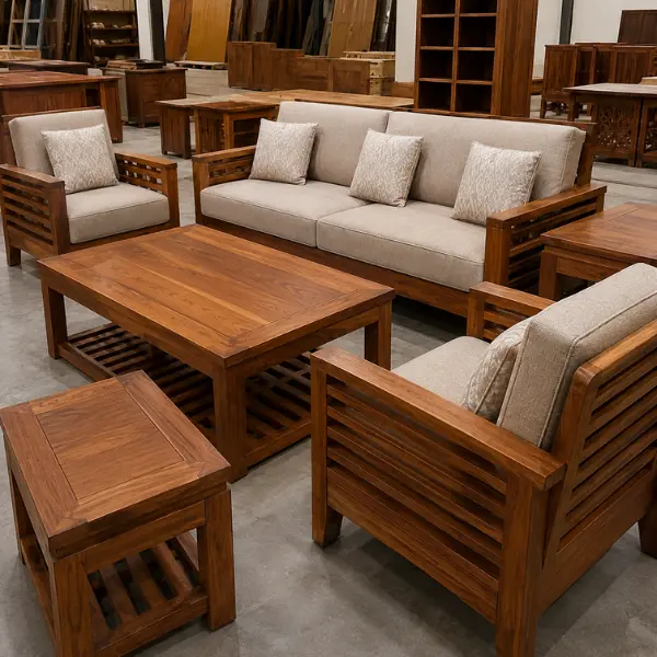Luxury hotel furniture built for premium properties in Leh Ladakh