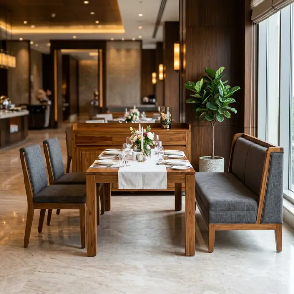 Nashik wholesale hotel and restaurant furniture manufactured directly at our Delhi factory.