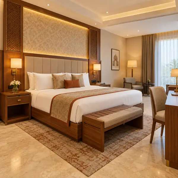 Estimating custom hotel room furniture cost vs premade furniture