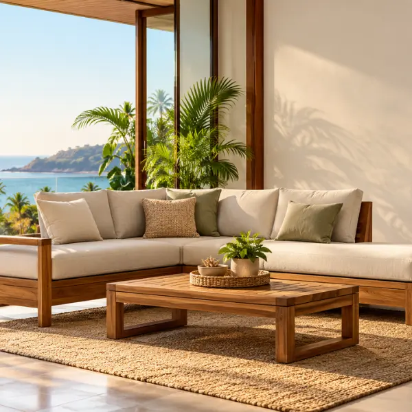 Solid teak resort and hotel furniture suppliers in Goa