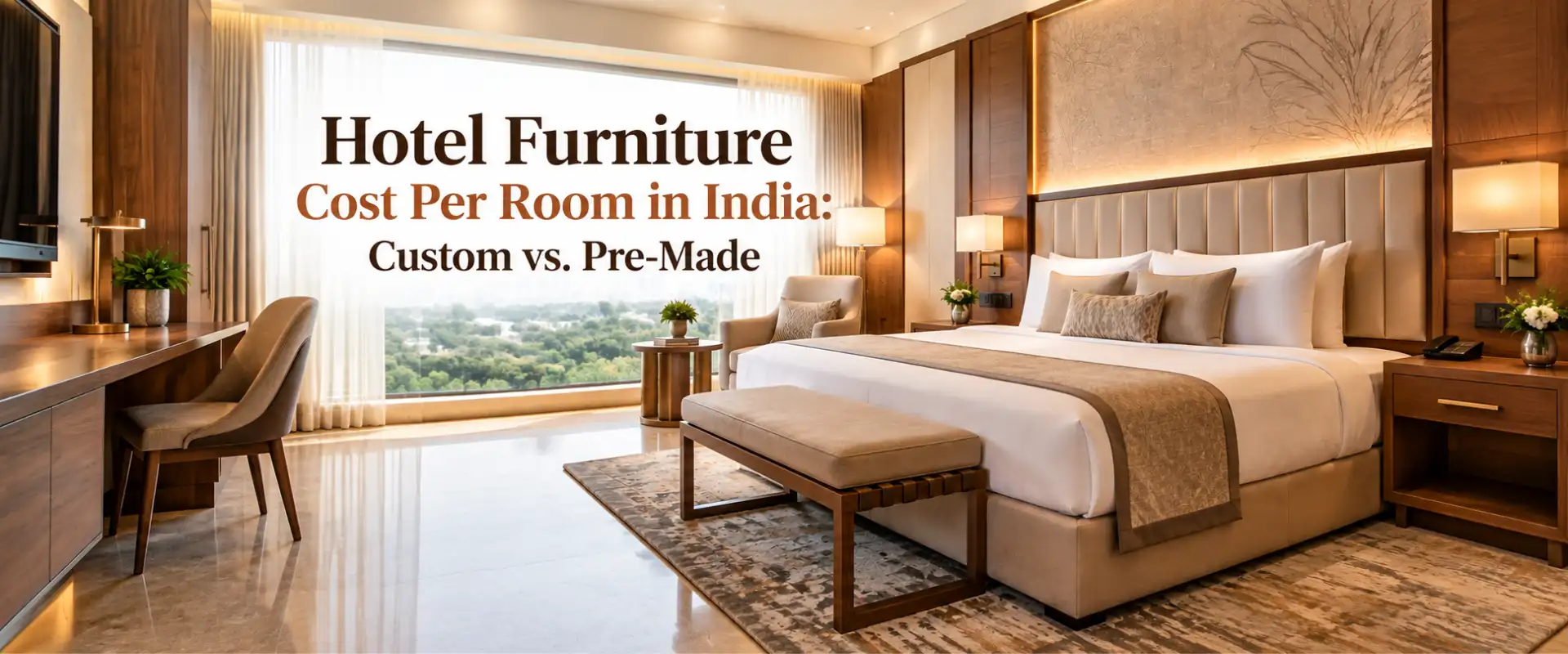 Guide to calculating hotel furniture cost per room in India
