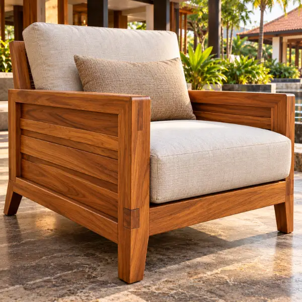 Weather-proof outdoor furniture from a leading Hotel Furniture Manufacturer Erode.