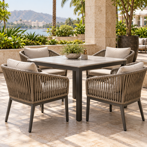 Hotel outdoor furniture tender specifications and RFP procurement checklist in India