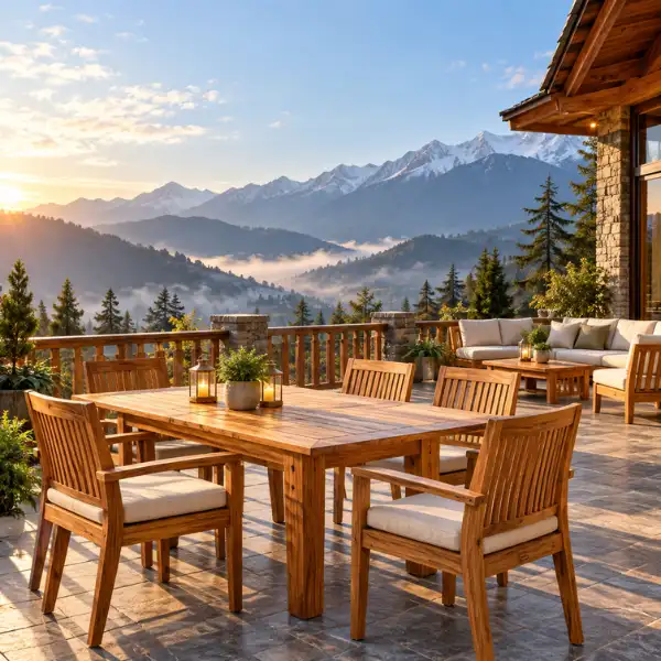 Custom resort furniture manufacturer Dalhousie for hill stations