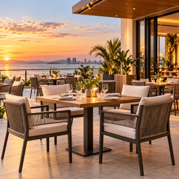 Direct restaurant furniture manufacturer Delhi for commercial dining