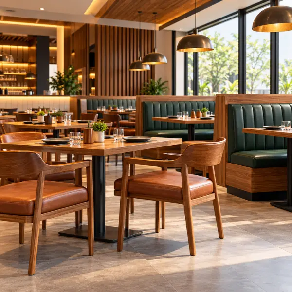 Solid wood restaurant furniture manufacturer Jaipur factory direct