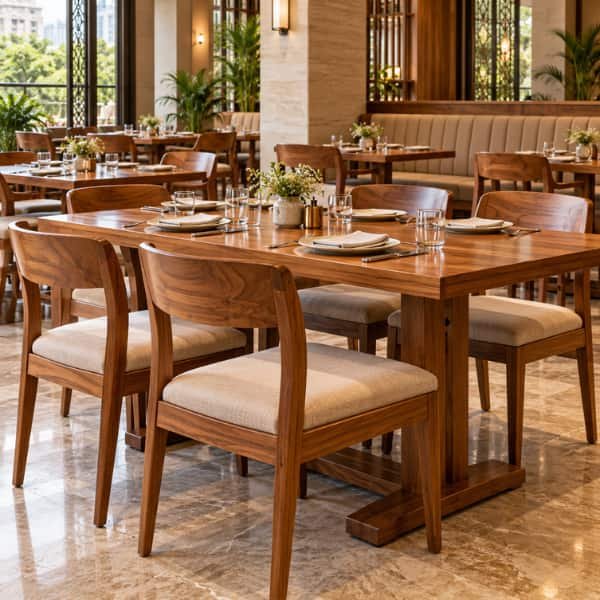 Direct restaurant furniture manufacturers in Kolkata for dining venues