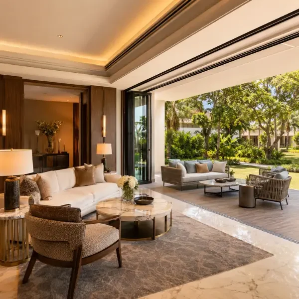 Commercial furniture projects India - durable commercial-grade hotel lounge seating
