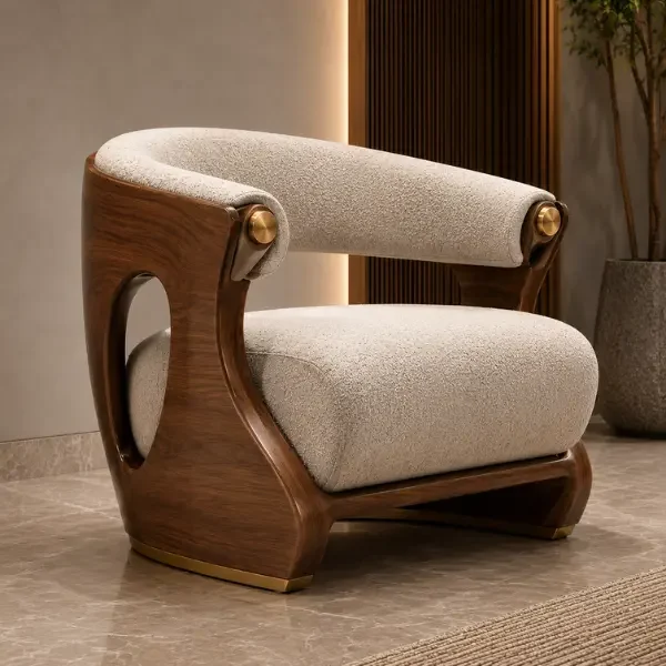 Wholesale modern indoor furniture supplied to hotel rooms.